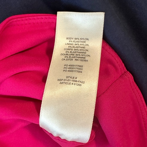 Hot pink Babaton contour muscle tank - Picture 7 of 7